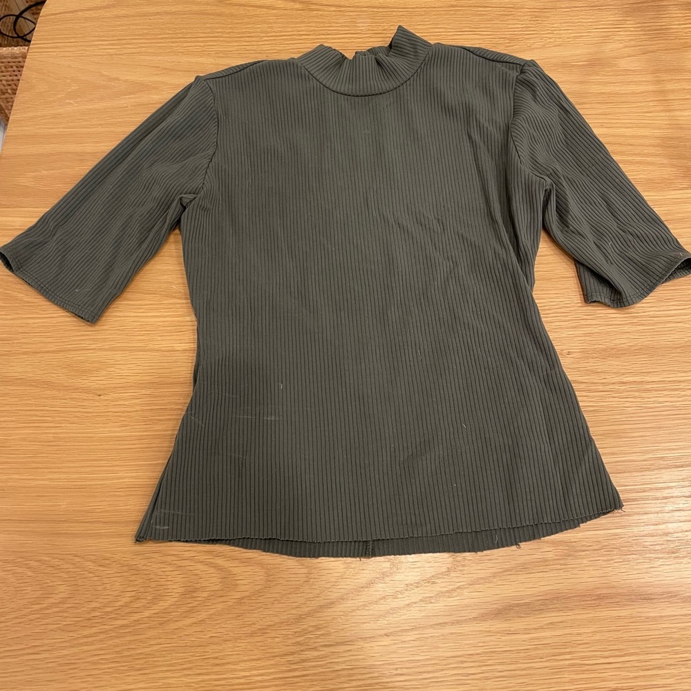 Reformation Ribbed Mockneck